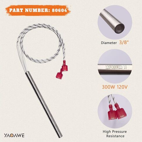 Pellet Stove Igniter Replacement Part 50-619/20-022 for Enviro, Vista Flame, 400W in Kuwait