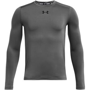 Under Armour Boys' Hockey Fitted Grippy Long Sleeve