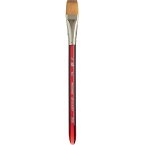 Princeton Velvetouch Paintbrush, Size 1 inch, Scarlet