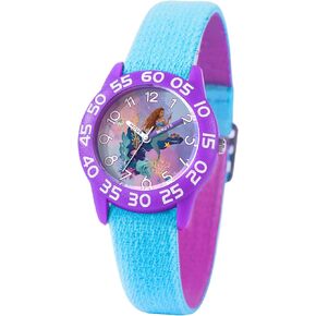 DISNEY The Little Mermaid Live Action Kids' Time Teacher Analog Quartz Watch