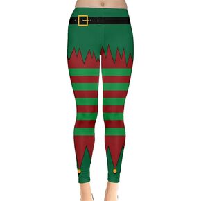 CowCow Womens Stretchy Tights Christmas Xmas Snowman Santa Penguins Snowflakes Winter Leggings, XS-5XL