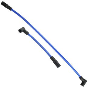 Blue Spark Plug Wire 10.4mm+ 10mm Fit for Harley Davidson for Big Twin 99-19 | DYNA-409BL