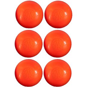 Mylec Orange Warm Weather Hockey Balls- 4 Pack