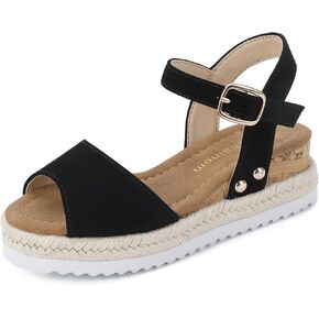 Hehainom Girls Wedge Sandals Platform Shoes Little Big Kid Summer Girls Heels Dress Shoes