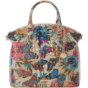 BRAHMIN Large Duxbury Satchel - Mariposa Melbourne in Kuwait