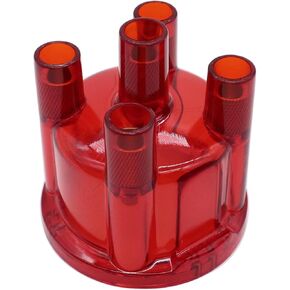 1 pc SHLPDFM Distributor Cap 009 Red Distributor Cap Air-cooled Compatible with Vw Empi Bug Buggy Bus GHIA Sand Rail Baja Type