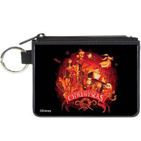 Disney Wallet, Coin Purse, The Nightmare Before Christmas We Wish You a Scary Christmas, Canvas