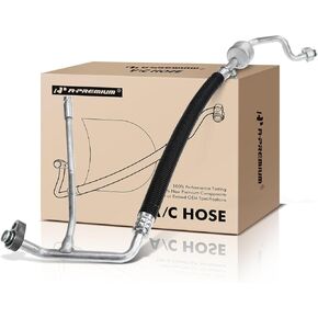 A-Premium A/C Discharge Line Hose Assembly Compatible with Ford F-250/F-350/F-450 Super Duty 2011-2016, F-550 Super Duty 2011-2015, V8 6.7L, Compressor to Condenser