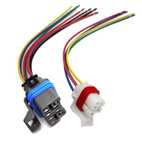 4L60E 4L80E 65E Neutral Safety Switch Pigtails Switch Connectors 7 & 4 Wire - Compatible for GM 1995 to 2004 4-Speed Automatic Transmission, OE# Replace 15305920, 88862288, 15305887