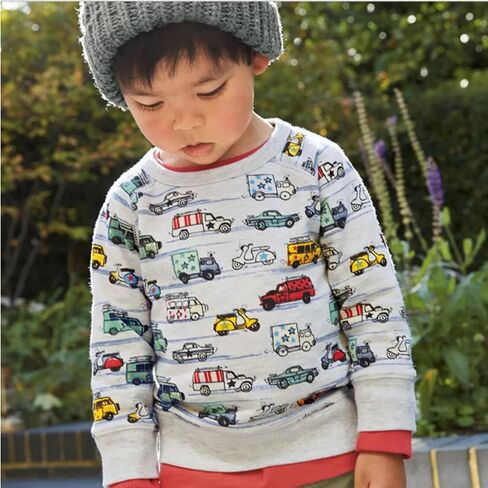 DDSOL Toddler Boys Outfit Dinosaur 2-Piece Long Sleeve Sweatshirt Top and Pant Playwear Set in Saudi Arabia