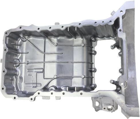 Oil pan suitable for Mercedes-Benz CLS, C, E, GLC, GLE, SLC-class CLS260, C180, C200, C300, E200, E260, GLC200, GLC260, GLC300, GLE350, SLC200, SLC300 Replacement # 2740140100,2740141100 in Saudi Arabia