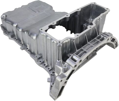 Oil pan suitable for Mercedes-Benz CLS, C, E, GLC, GLE, SLC-class CLS260, C180, C200, C300, E200, E260, GLC200, GLC260, GLC300, GLE350, SLC200, SLC300 Replacement # 2740140100,2740141100 in Saudi Arabia