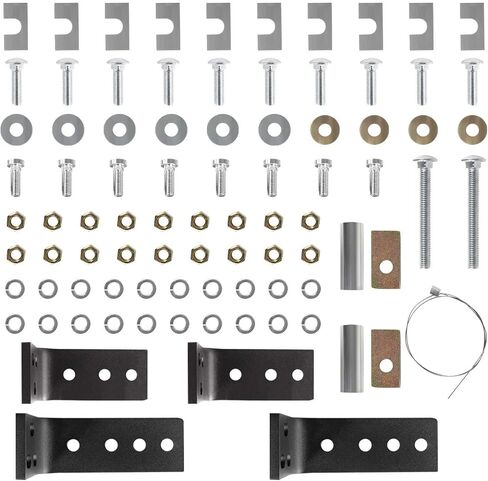 30035 58058 Upgraded Heavy-Duty Replacement Part, Durable Installation Kit w/Hardware and Brackets for Reese 5th Wheel Trailer Hitches Reinstallation of 10 - Bolt Desig in Saudi Arabia