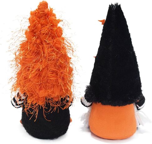 ديكورات جنوم الهالوين، قطعتان من زخارف الخفافيش المصنوعة يدويًا من تومتي السويدية، دمية قزم قطيفة من نيسيه جنوم الرائعة لحفلات الهالوين وديكور المنزل والمكتب in Kuwait