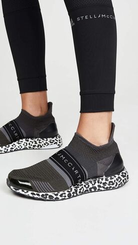adidas by Stella McCartney Women's Ultraboost X 3D Sneakers, Urban Earth/Night, Black, Print, 6 Medium US in Saudi Arabia