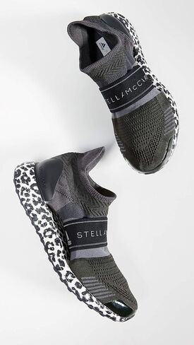 adidas by Stella McCartney Women's Ultraboost X 3D Sneakers, Urban Earth/Night, Black, Print, 6 Medium US in Saudi Arabia