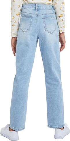YMI Girls Selena Dream Button Fly Straight Leg Hybrid Jeans in Saudi Arabia