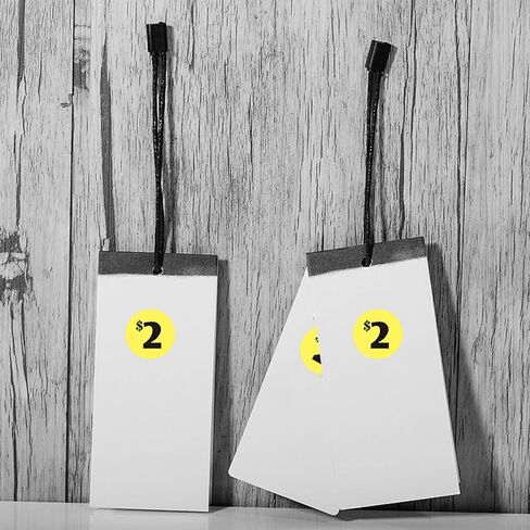 1000 pcs 50 Cent Color-Coded Price Stickers for Garage Sale and Flea Market, 3/4" Diameter - Bold Fonts, Clear Visibility, High Visibility, Easy Organization in Kuwait