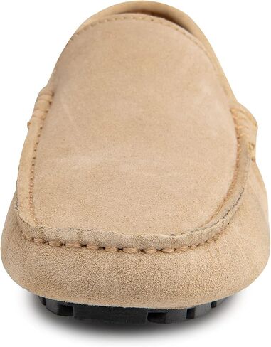 Go Tour Mens Handmade Suede Leather Casual Loafers Shoes in Saudi Arabia
