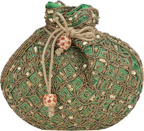 Indian sequence Potli Bag/wedding purse/jewelery purse for girls & women in Saudi Arabia