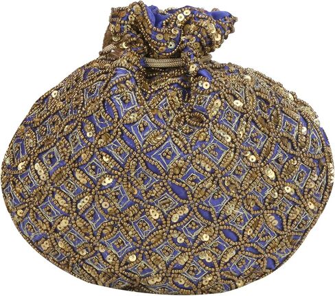 Indian sequence Potli Bag/wedding purse/jewelery purse for girls & women in Saudi Arabia