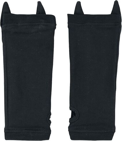 Dark Kitty Cat Arm Warmers Wicca Gothic Fingerless Gloves in Saudi Arabia