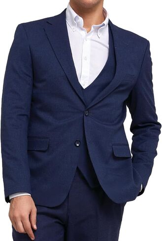 Elegant Men's Slim Fit Suits Separates-Suit Jacket & Slim Dress Pants. 3 Piece Men's Suits, Wedding Suits in Saudi Arabia
