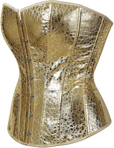 Women's Heavy Duty Corset Double Steel Boned Waist Trainer Corsets Underbust Body Shaper in Kuwait