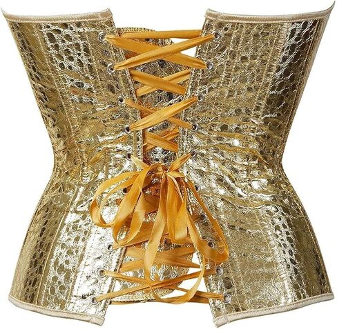 Women's Heavy Duty Corset Double Steel Boned Waist Trainer Corsets Underbust Body Shaper in Kuwait