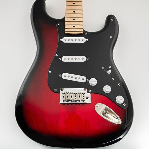 Musiclily 11 فتحة SSS جيتار Strat Pickguard لوحة خدش للحاجز الولايات المتحدة الأمريكية/المكسيكية القياسية ستراتوكاستر أجزاء الجيتار ذات الطراز الحديث، غلاف السلحفاة 4 طبقات in Kuwait