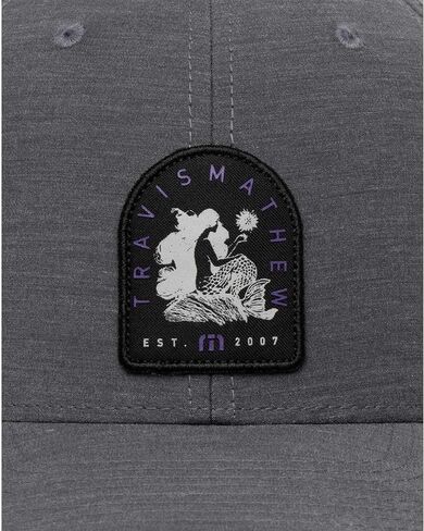 TravisMathew Men's Standard Myths and Legends, Heather Grey Pinstripe in Saudi Arabia