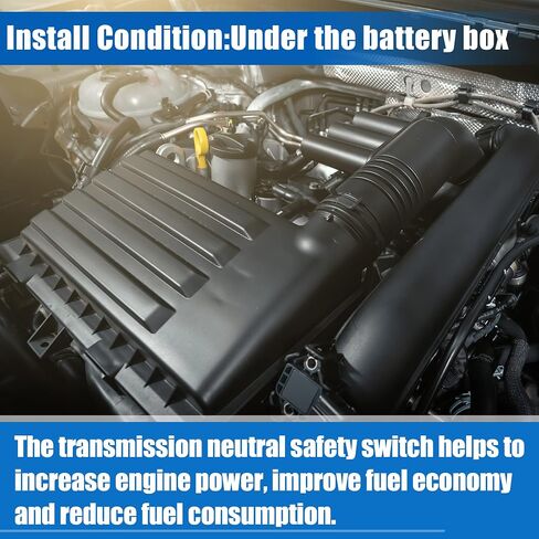 X AUTOHAUX المانع مفتاح أمان محايد مستشعر موضع ترس ناقل الحركة الأوتوماتيكي 42700-26500 لشركة Hyundai Accent Limited SE SEL 1.6L L4 - Gas 2018-2019 in Saudi Arabia
