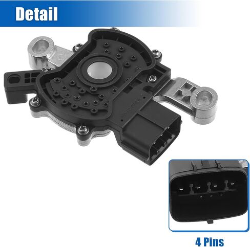 X AUTOHAUX المانع مفتاح أمان محايد مستشعر موضع ترس ناقل الحركة الأوتوماتيكي 42700-26500 لشركة Hyundai Accent Limited SE SEL 1.6L L4 - Gas 2018-2019 in Saudi Arabia