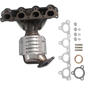 Manifold Catalytic Converter Stainless Steel Fits 1996 1997 1998 1999 2000 Civic Si LX HX EX DX/97-00 EX-R 1.6L Direct-Fit (EPA Approved)