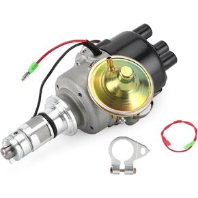 Areyourshop Car Vacuum Electronic Distributor Replaces Lucas 25D/45D Distributor fits for MGB 1800cc-ALL Years, for Mini-All Years up to 1980, for LandRover Series II/III/Defender