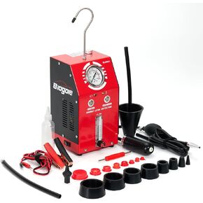 كاشف تسرب آلة دخان السيارات - مضخة هواء مدمجة، ومقياس التدفق، ومقياس الضغط - جهاز اختبار تسرب آلة الدخان EVAP بتيار مستمر 12 فولت للمكنسة الكهربائية والوقود والأنابيب وأنظمة السيارات الأخرى in Kuwait