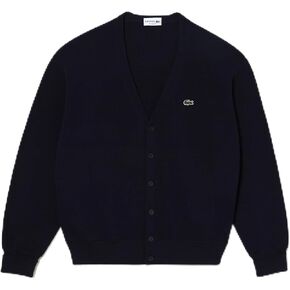Lacoste Long Sleeve Relaxed Fit Cardigan