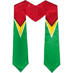 National Flag Graduation Stole,Graduation Sash Class of 2024 for Study Aboard,Adult Unisex Graduation Gifts