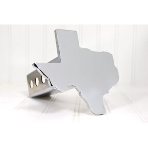 12509-Chrome Texas Hitch Cover, 2"