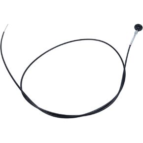 55198 Multi Purpose Control Cable 2" Black Round Knob Choke Door Vent 10 FT Long Compatible with Dorman Universal Models
