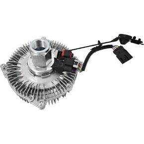 15-40577 84013368 Engine Cooling Fan Clutch Assembly Compatible with Chevy Silverado for GMC Sierra 2500 3500 HD 6.6L V8 2017 2018 2019