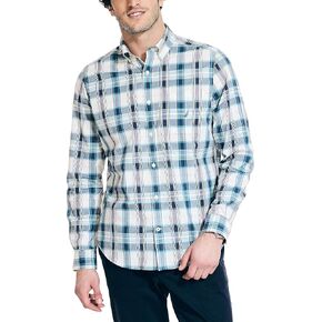 Nautica Men's Sustainably Crafted Plaid Shirt
