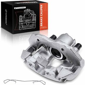A-Premium Disc Brake Caliper Assembly with Bracket Compatible with Select Ford Models - Transit Connect 2010 2011 2012 2013 - Front Right Passenger Side
