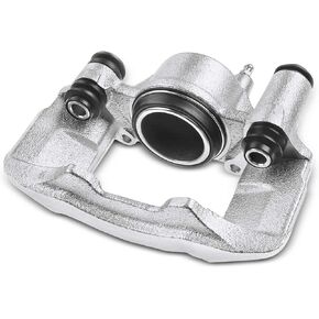A-Premium Disc Brake Caliper Assembly Without Bracket Compatible with Select Kia and Ford Models - Rio 2001-2002 1.5L, Aspire 1994-1997 1.3L - Front Right Passenger Side