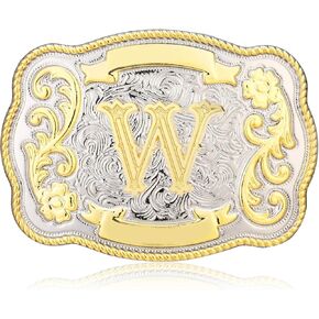 إبزيم حزام للرجال من رعاة البقر الغربيين وراعية البقر روديو بالحرف الأولي ABCDMRJ إلى Z أبازيم حزام للنساء in Kuwait