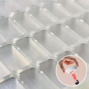 160 PCS Mounting Putty, Sticky Tack Small Square, Removable No Trace Double Clear Sticky Tack Putty for Poster Museum Wall Hanging