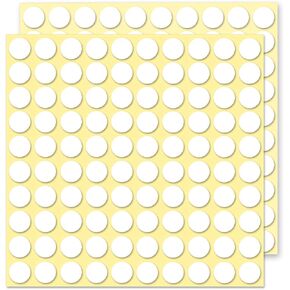120 Pcs Clear Adhesive Dots,15mm/0.59" Sticky Double Sided Dots Glue,Transparent No Trace Small Stickers Removable Putty for Poster,Pictures,Party,Handmake,Crafts,Balloons (120, 15mm)