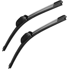 26" + 16" Windshield Wiper Blade Original Equipment Automotive Replacement J/U Hook Front Blades Compatible with Honda CRV 2016-2012 Accord 2020-2018 (Pack of 2)
