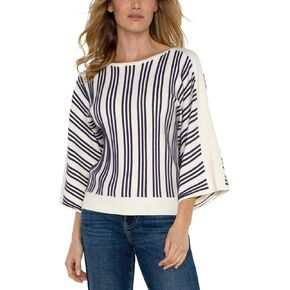 Liverpool Women's 3/4 Sleeve Boat Neck Dolman Sweater