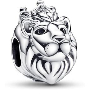 925 Sterling Silver Charms, Timon and Pumbaa, Simba Charms, DIY Charms for Pandora Women Bracelets, Charm Gifts for Women